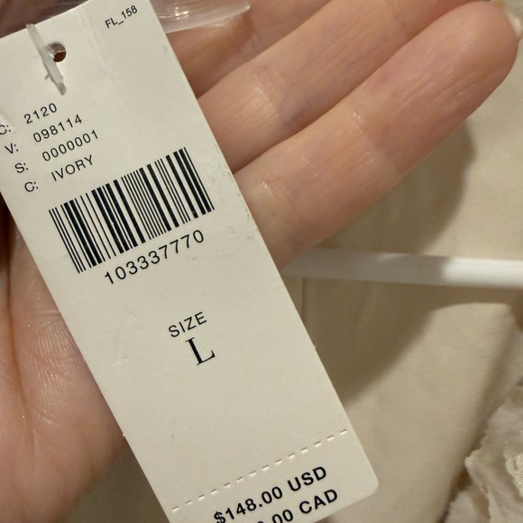 💋NWT💋BHLDN Cream Teddy Jacket from Anthropologie 039 - Picture 7 of 11